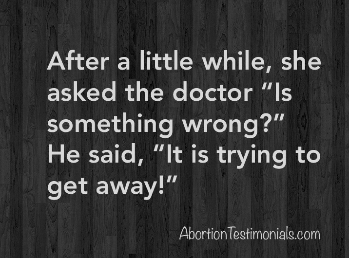 I Regret my Abortion
